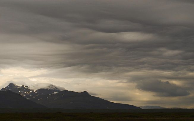 Undulatus clouds over Iceland