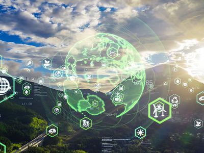 Environmental technology concept. Sustainable development goals. SDGs.