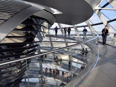 Riechstag dome with skylight