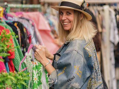 Sammy Davis, thrifting expert in NYC