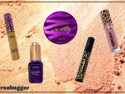 Tarte makeup brand various makeup products including mascara and powder