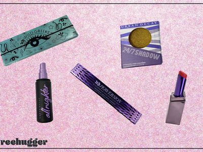 Urban Decay makeup products - lipstick, eye shadow palettes, and more
